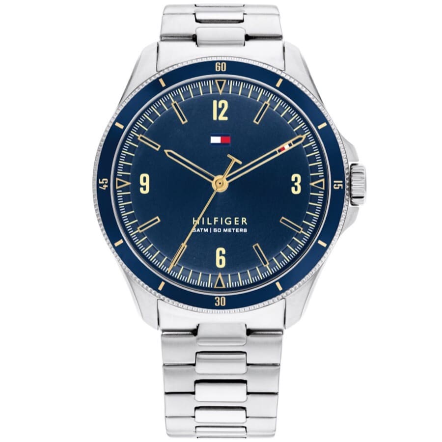 Tommy hilfiger men's silver watch cheap